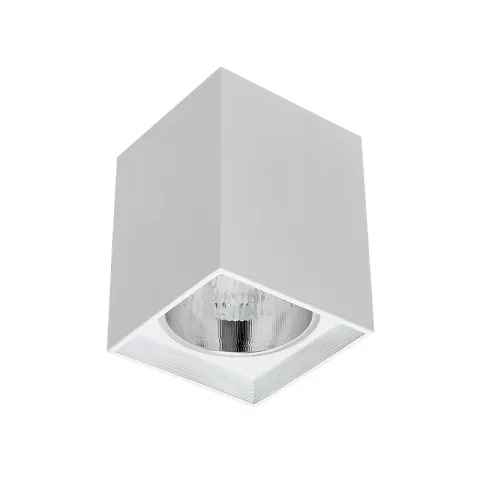 ZIGMA PINLIGHT FIXTURE XM2831HW WHITE SURFACE MOUNTED SQUARE