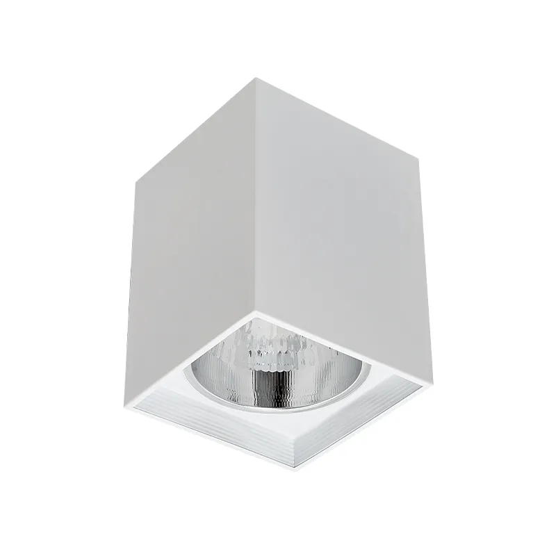 ZIGMA PINLIGHT FIXTURE XM2841HW WHITE SURFACE MOUNTED SQUARE