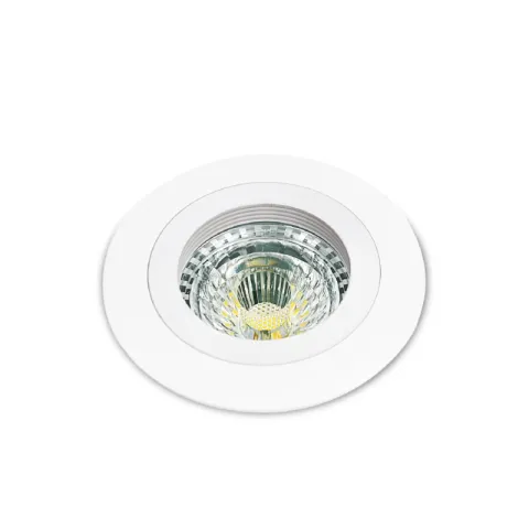 ZIGMA PINLIGHT FIXTURE BS3162L-N(W) WHITE STAINLESS FIXTURE ROUND
