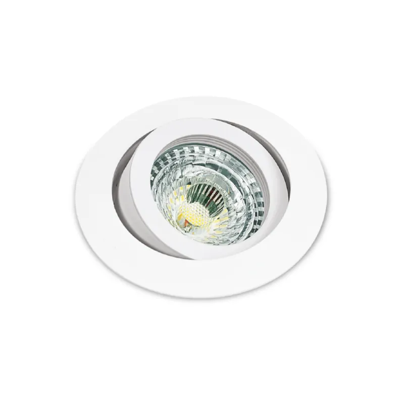 ZIGMA PINLIGHT FIXTURE BS3254L-N(W) WHITE STAINLESS FIXTURE ROUND