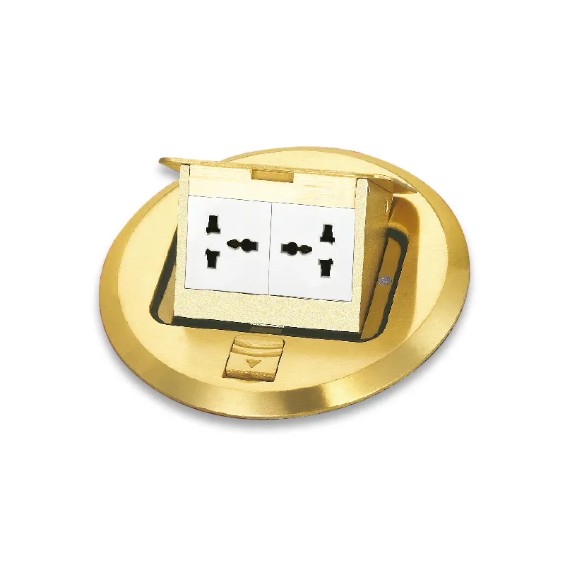 ZIGMA SOCKET ZMFOS-RD GOLD PLASTIC SOCKET ROUND