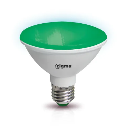 ZIGMA BULB 4206D-PAR30 GREEN 10W LED ROUND