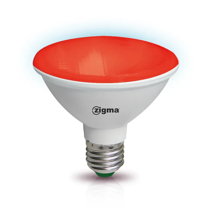 ZIGMA BULB 4206D-PAR30 RED 10W LED ROUND