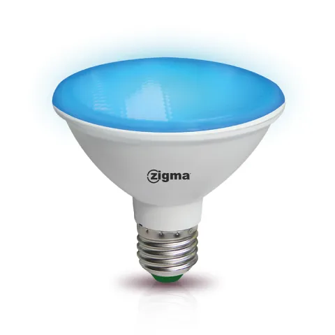 ZIGMA BULB 4206D-PAR30 BLUE 10W LED ROUND