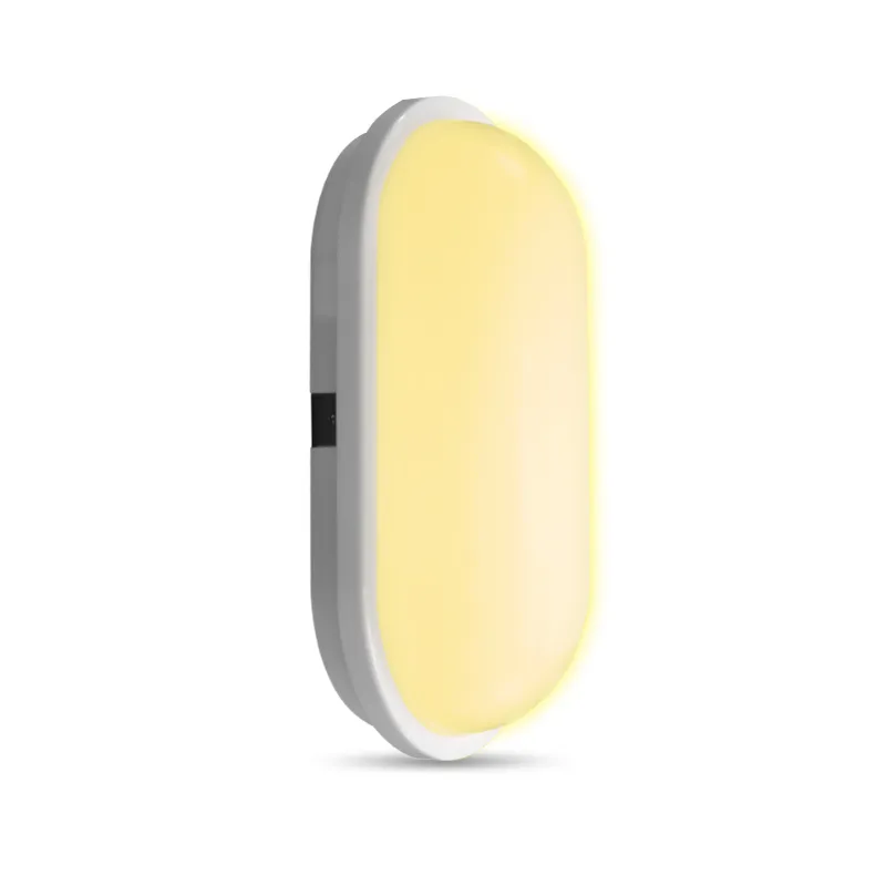 ZIGMA WALL LAMP 0606D-MPL8-WW WHITE PLASTIC 20W LED OVAL