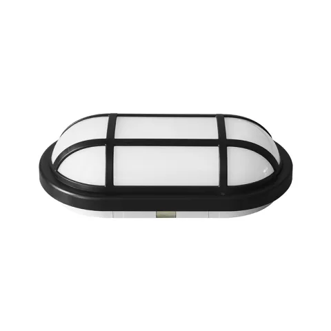 ZIGMA BULKHEAD FRAME GRID RING BLACK PLASTIC 15W FRAME GRID RING