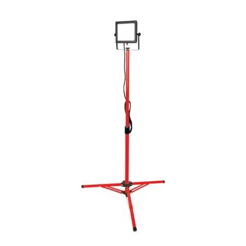 ZIGMA WORK LIGHT EFLDTS10B50-ZM RED & BLACK PLASTIC,IRON 10W/800LM LED LIGHT UNIQUE DESIGN