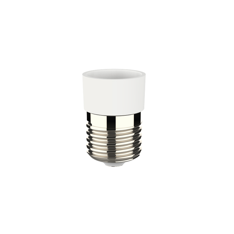 ZIGMA ADAPTOR AZTPMR16-E27 WHITE PBT BULB BASE HOLDER