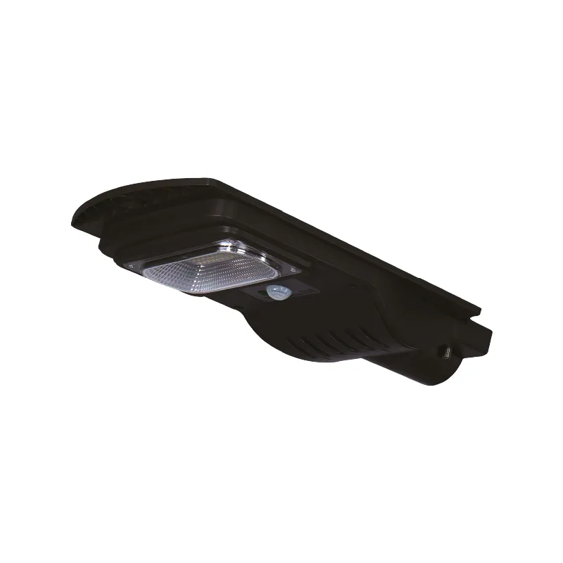 30W 6500K ABS BLACK DL SOLAR IP65 RECTANGLE