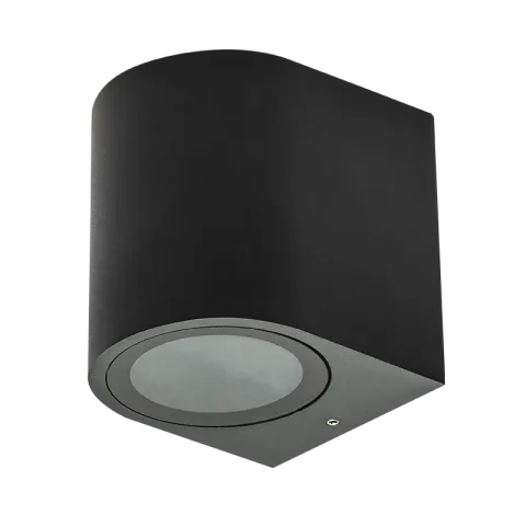 ZIGMA WALL LAMP WZC0523-1HDMB MATTE BLACK ALUMINUM IP65 MR16