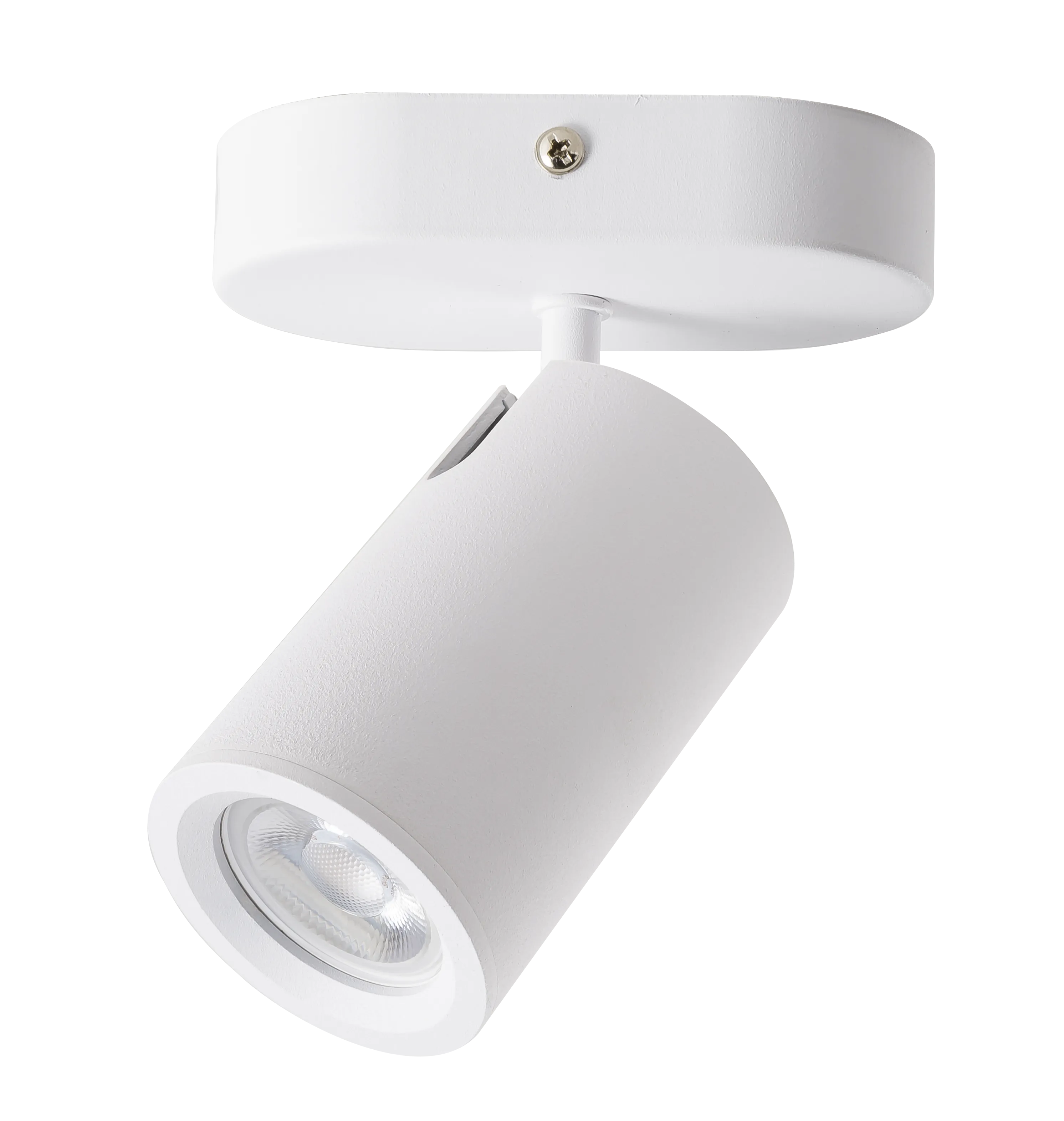 ZIGMA SPOTLIGHT SZC0523-1HDW WHITE ALUMINUM 1HEAD OVAL BASE