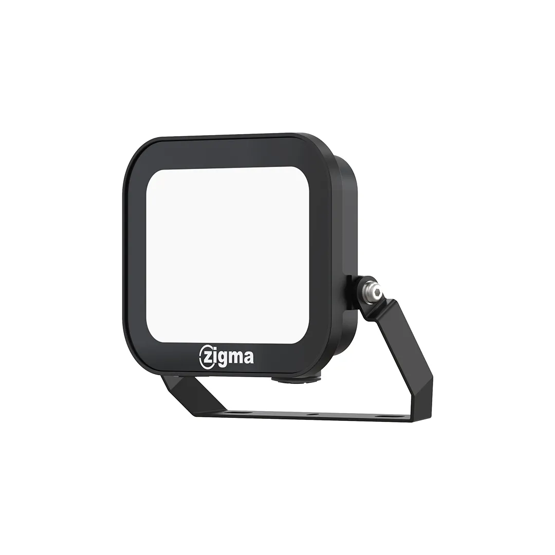 ZIGMA FLOODLIGHT FZTP0723-10W-3IN1 DL/CW/WW ALUMINUM DIE-CAST 10W LED SQUARE