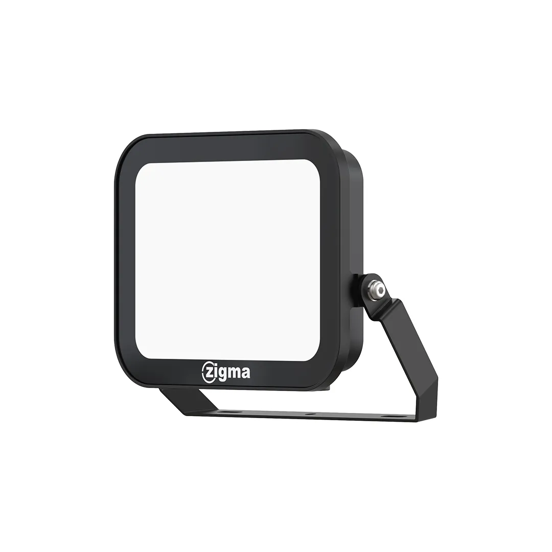 30W ALUMINUM BLACK LED, COOL WHITE RECTANGULAR