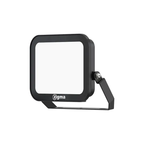 ZIGMA FLOODLIGHT FZTP0723-30WCW BLACK ALUMINUM 30W LED, COOL WHITE RECTANGULAR