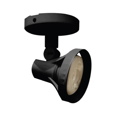 ZIGMA PARLIGHT PZXS923-FC30BLK BLACK PC FIXTURE CEILING