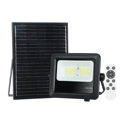 ZIGMA FLOODLIGHT TK-M1-50W BLACK ABS 50W 500LM IP65 SOLAR