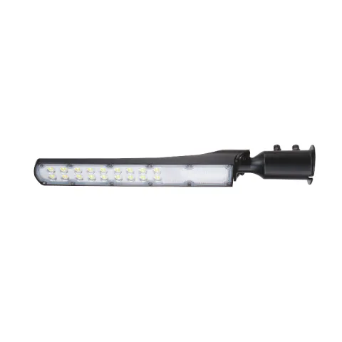 ZIGMA STREET LAMP RA-50W BLACK ALUMINUM 50W 6000LM IP65 W/ADAPTER