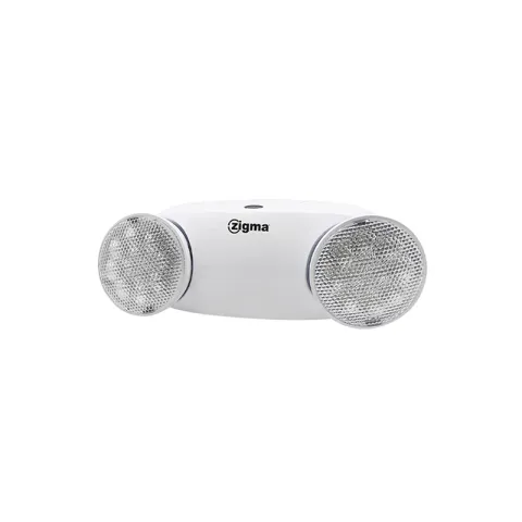 ZIGMA EMERGENCY LIGHT ELZ1223-WM86-3W WHITE ABS 3W EXIT SIGNAGE LED