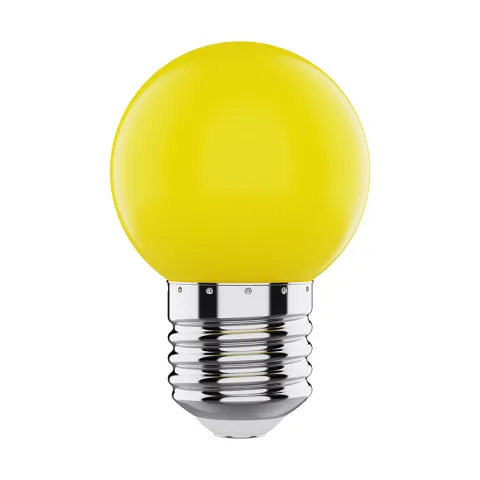 ZIGMA BULB BZT01-1WYL YELLOW PC 1W E27