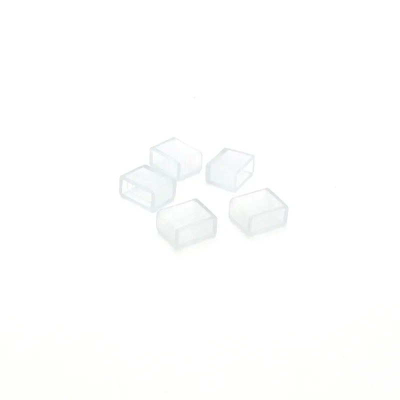 ZIGMA END CAP ECZ124-10MM CLEAR PC 5PCS FOR RGB STRIPLIGHTS