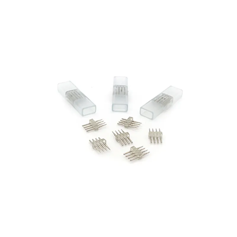 ZIGMA MIDDLE CONNECTOR MCZ124-4PINS WHITE PC 4PINS 3PCS FOR RGB STRIPLIGHTS