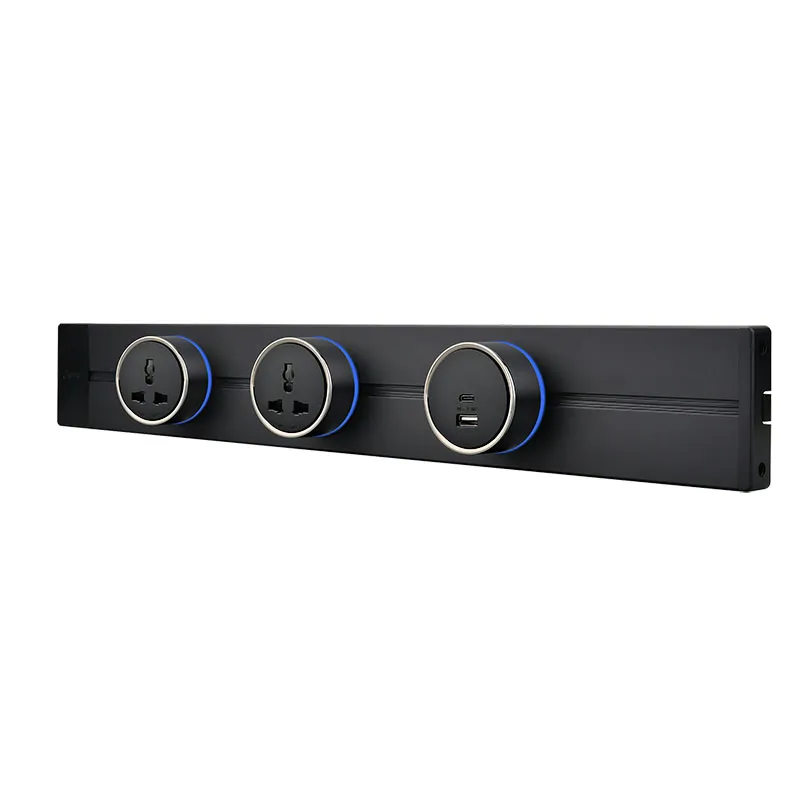 TRACK SOCKET ZIGMA TSZT124-800MMBL BL 2G+1USB+1C