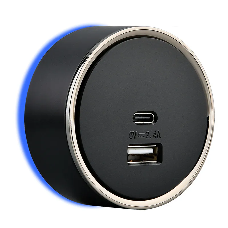 TRACK SOCKET ZIGMA TSZT124-1USB+1C-BL BL 1USB+1C