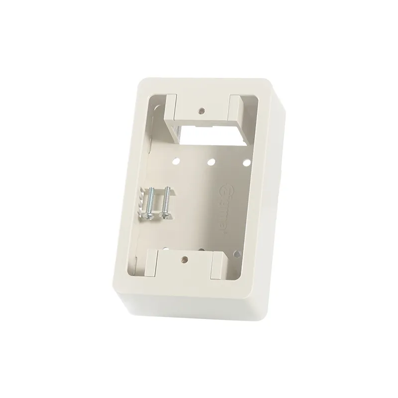 ZIGMA POWER SWITCH PSBZ-F84-TY GREY PVC SQUARE