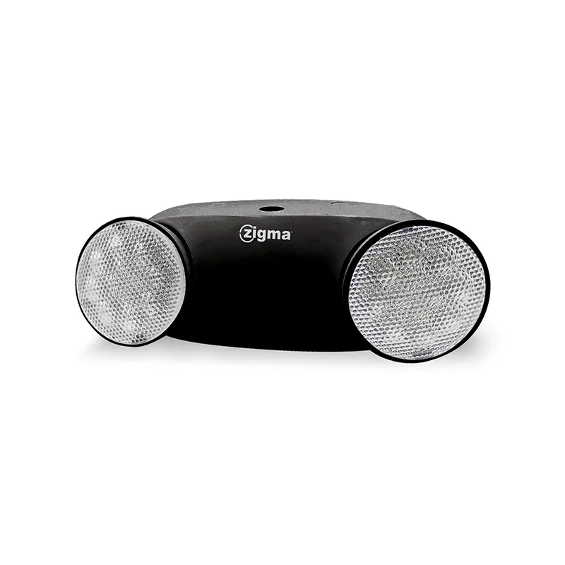 EMERGENCY LIGHT ZIGMA ELZ1124-WM86 3W BLACK ABS