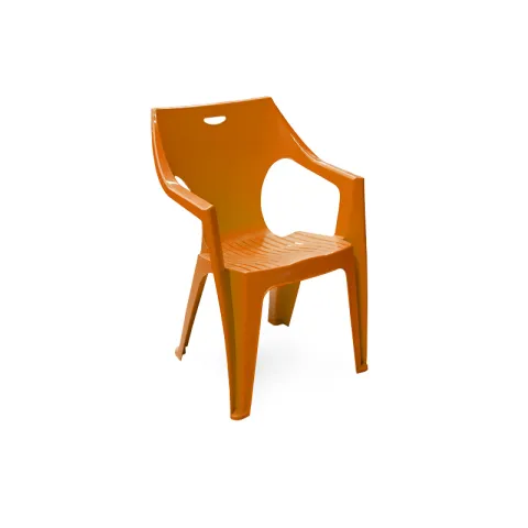 IDEA CHAIR #13310 ORANGE PLASTIC MONOBLOC