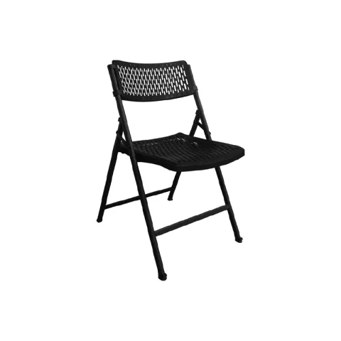 CTX CHAIR IC009X001A BLACK PLASTIC MESH FOLDING