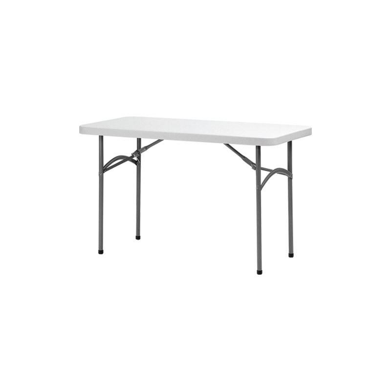 CTX TABLE TCS0321-BT004X001ASW WHITE PLASTIC FOLDING RECTANGLE