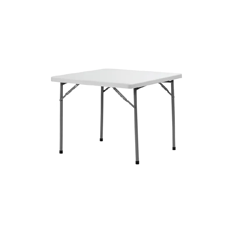 CTX TABLE TCS0321-BT036X001ASW WHITE PLASTIC FOLDING SQUARE