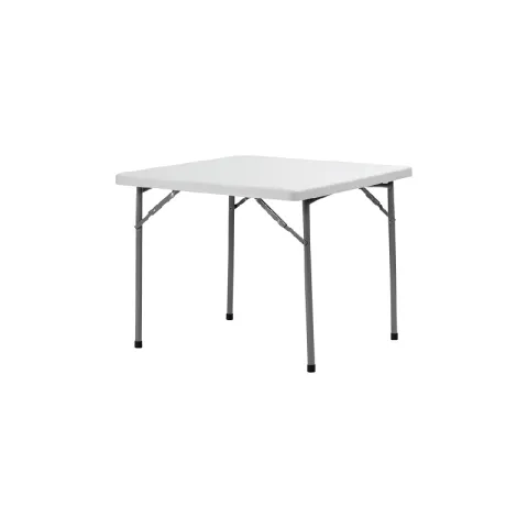 CTX TABLE TCS0321-BT036X001ASW WHITE PLASTIC FOLDING SQUARE
