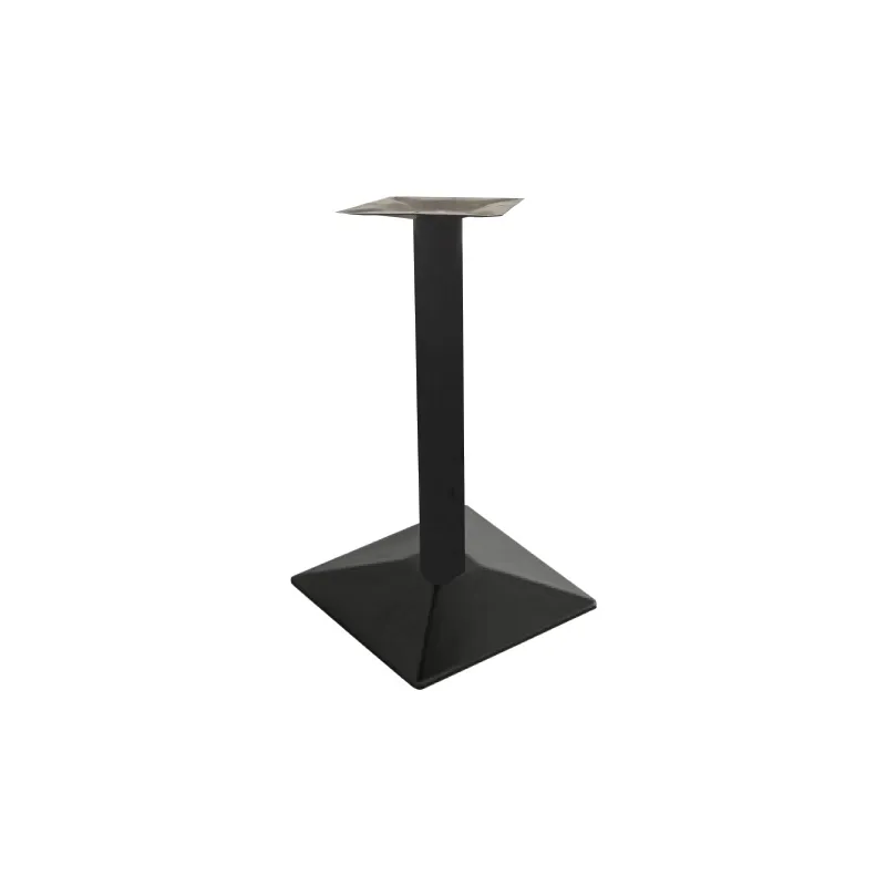 CTX TABLE LEG TCN1221-KTTB60-1S BLACK METAL SQUARE LEG