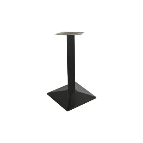 CTX TABLE LEG TCN1221-KTTB60-1S BLACK METAL SQUARE LEG