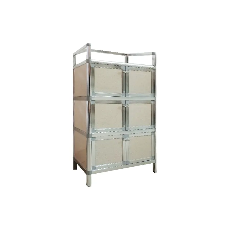 CTX CABINET CCN1221-KTAC9003B SILVER ALUMINUM 4 LAYERS