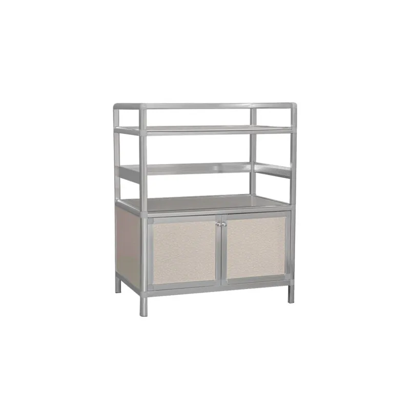 CTX CABINET CCN1221-KTAC9009B SILVER ALUMINUM 3 LAYERS