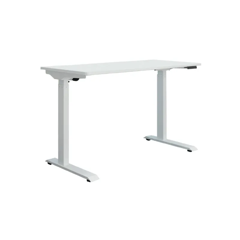 LI DESK ET119-W WHITE STEEL FRAME+PARTICLE BOARD TABLE TOP 220V 60HZ ELECTRIC RECTANGULAR