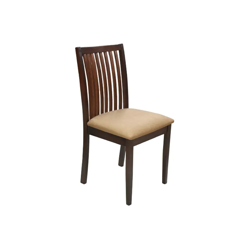CTX CHAIR CCS0322-WF-0151 BAYA ESPRESSO WF0151 RUBBERWOOD WITH CUSHION SEAT