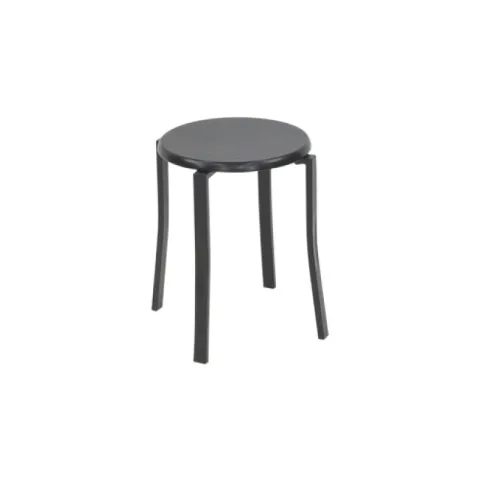 CTX CHAIR SCH0722- SC27177B POWDER COATING/BLACK STEEL+PLASTIC FOLDING STOOL