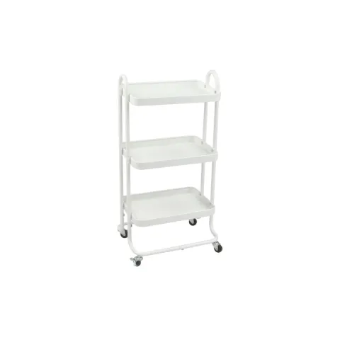 CTX CHAIR TCH0722- SC28334-A5W POWDER COATING/WHITE STEEL+PLASTIC ORGANIZER 3 LAYERS