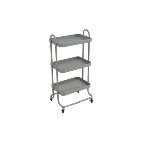 CTX RACK TCH0722- ST25346H-AG GRAY POWDER COATING/GRAY STEEL+PLASTIC ORGANIZER 3 LAYERS
