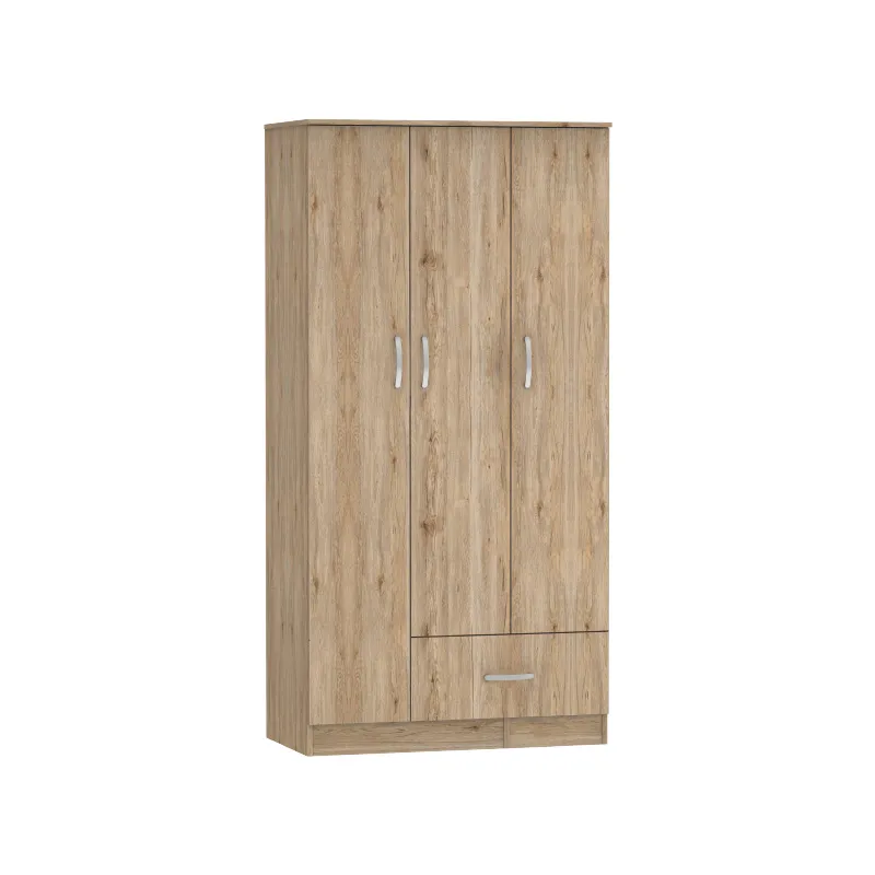 CTX WARDROBE CABINET WCF0922-1218 NATURAL OAK CHIPBOARD 3D, 1 DRW
