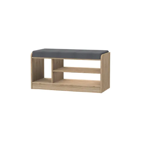 CTX SHOE CABINET CCF0922-2556 NATURAL OAK CHIPBOARD 3 SHELVES