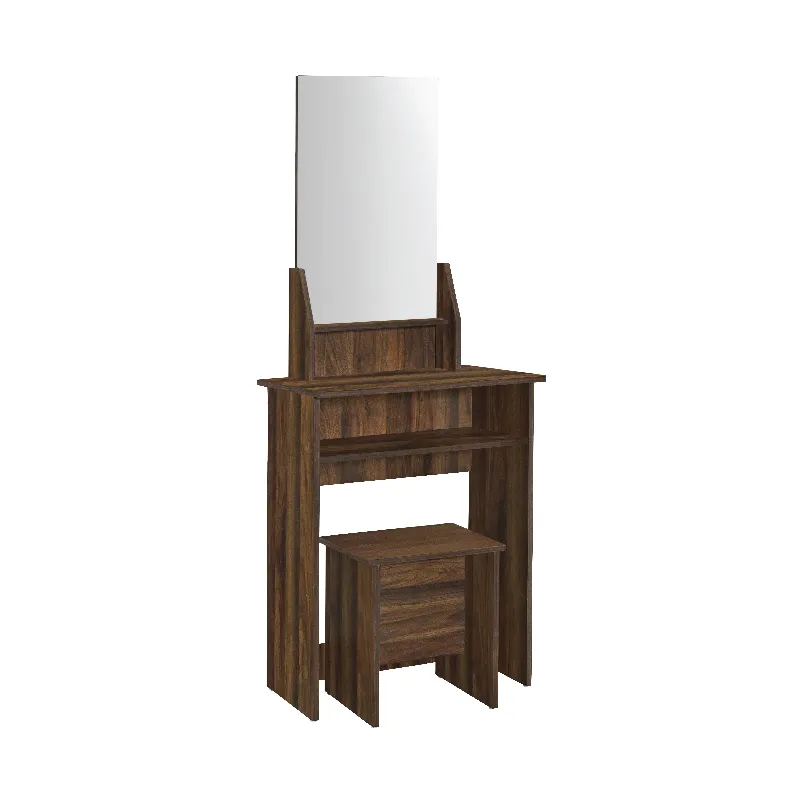 CTX DRESSER AND STOOL LISBURN DBC0623-SLS 7111 OLD WOOD CHIPBOARD LAMINATED WITH PU PAPER