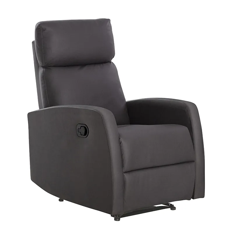 CTX SOFA SJC-0424 THOMAS DARK GREY METAL FRAME RECLINER SOFA