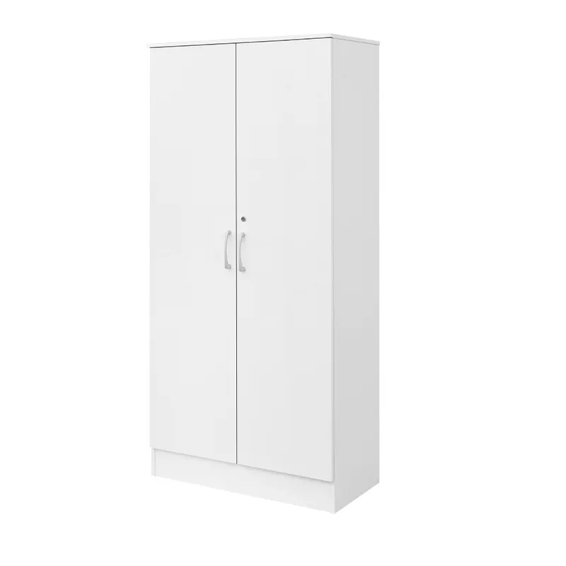 CTX WARDROBE WCBS012025-SLS7111 WHITE CHIPBOARD LAMINATED WITH PU PAPER 2 DOORS