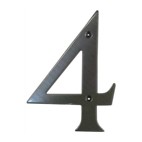 HAUSMANN HOUSE NUMBER WNS104 SATIN FINISH STAINLESS STEEL #4