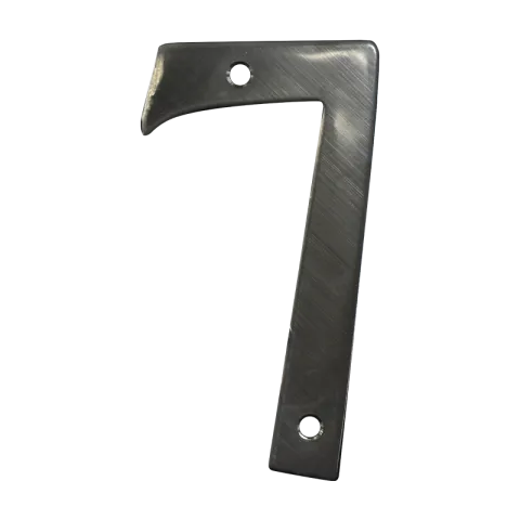 HAUSMANN HOUSE NUMBER WNS107 SATIN FINISH STAINLESS STEEL #7